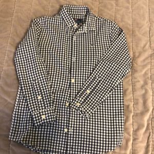 Vineyard Vines Boys Poplin Whale Button-Down Shirt